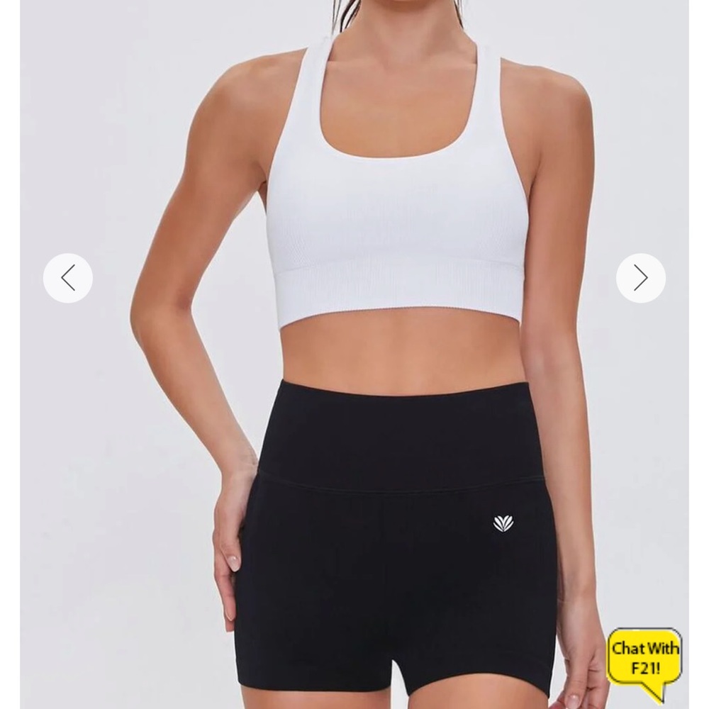 Forever 21 Seamless High-Rise Shorts